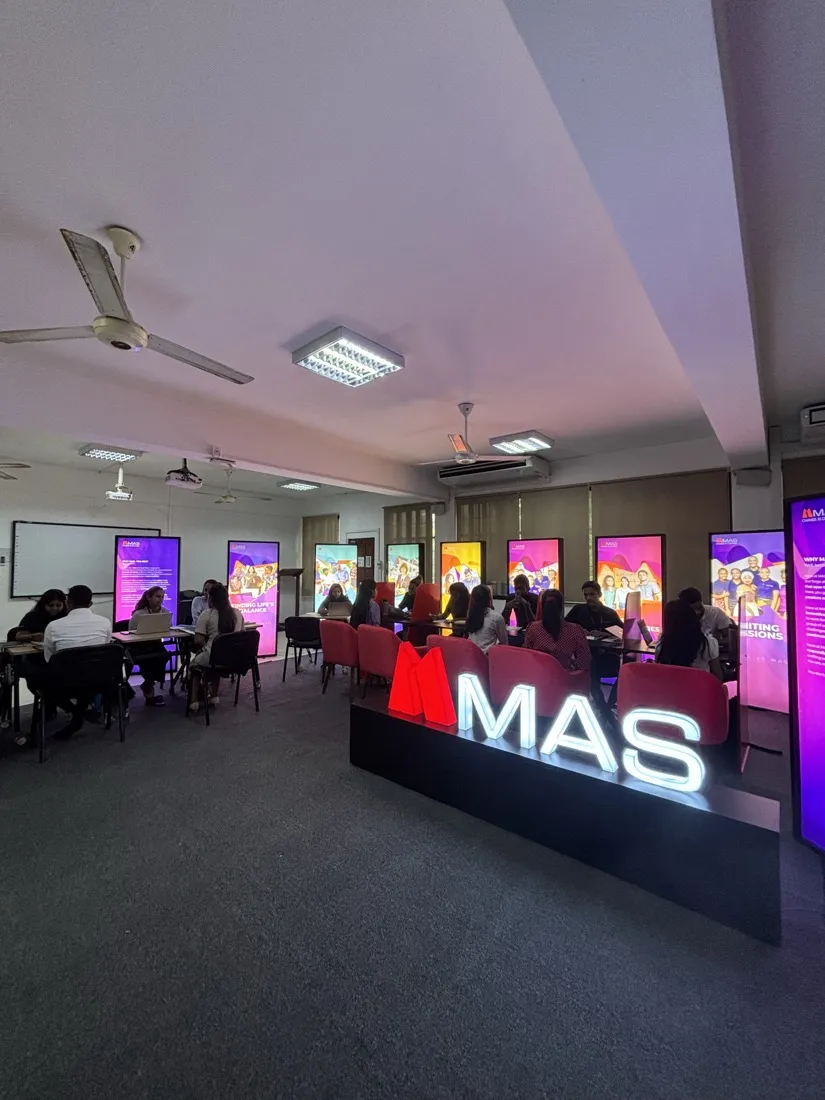 MAS employees at an enterprise-wide purpose event
